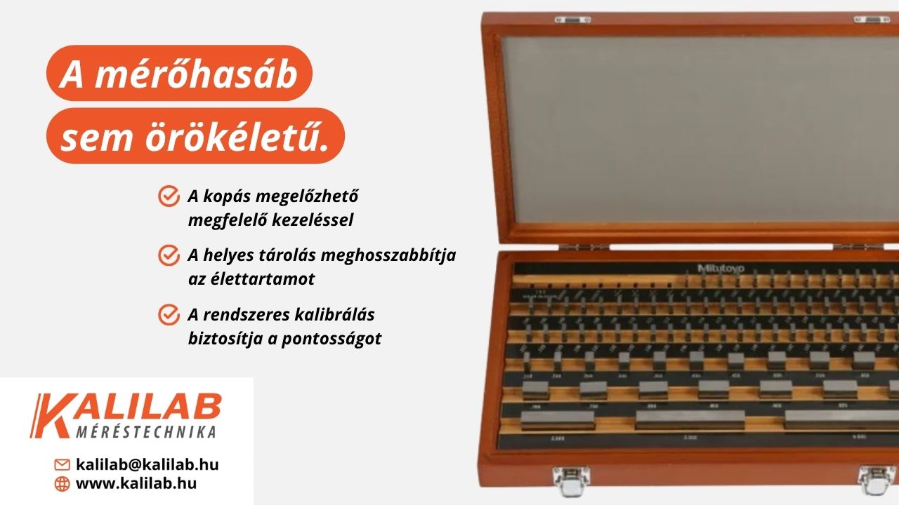 Mitől kopik el egy mérőhasáb?