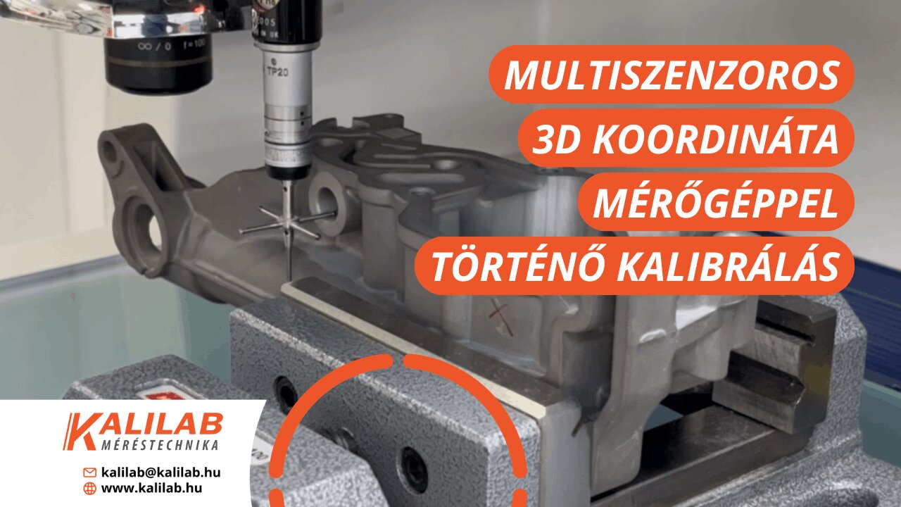 Multiszenzoros 3D koordináta mérés a modern minőségbiztosítás szolgálatában